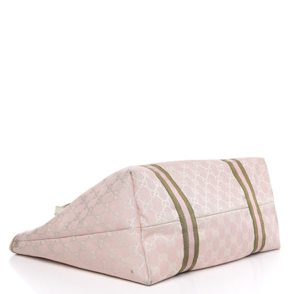 Gucci Monogram Large Jolicoeur Tote Pink 4 of 17