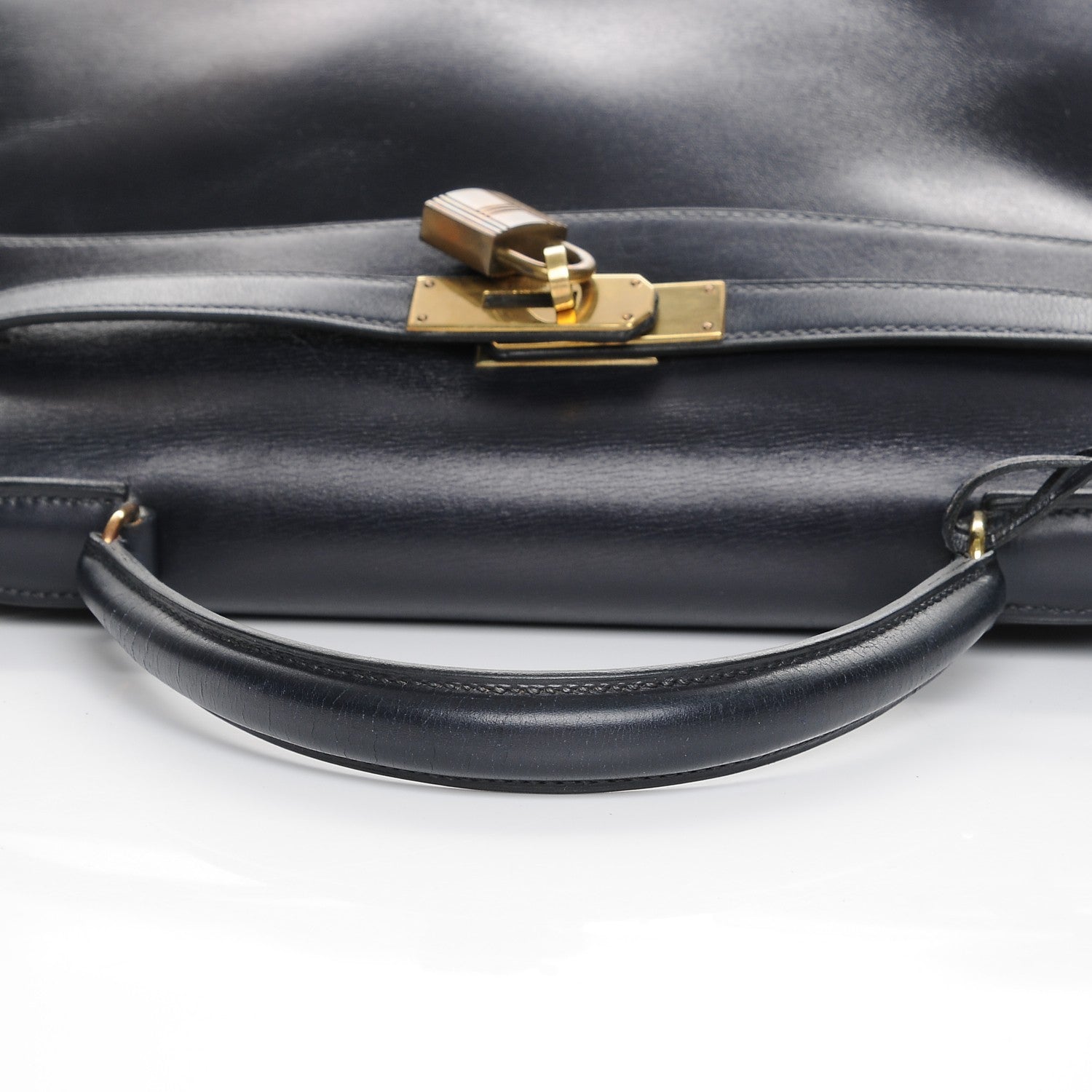 Hermes Box Kelly Retourne 32 Indigo 21 of 27