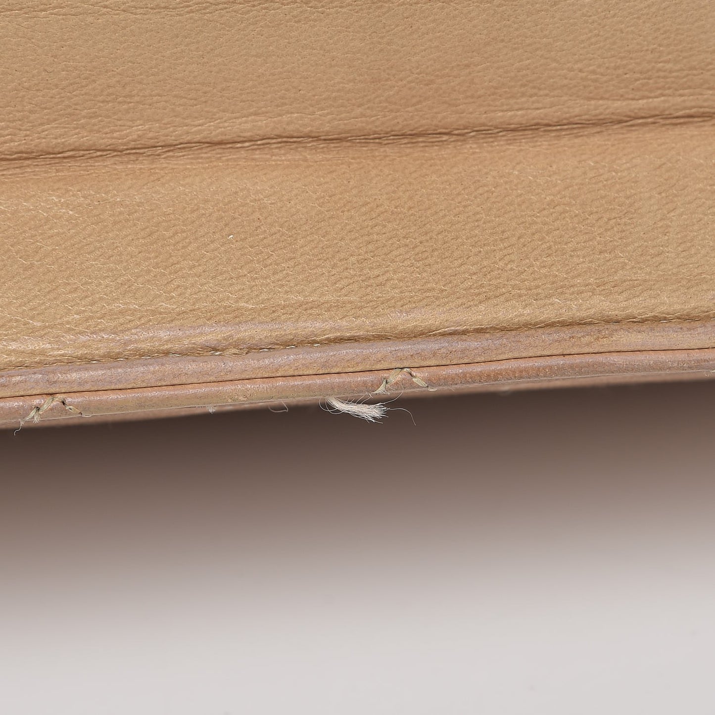 Lambskin Quilted Mini Flap Beige