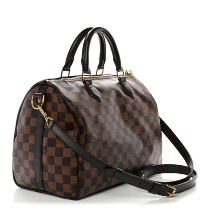 Louis Vuitton Damier Ebene Speedy Bandouliere 30 3 of 12