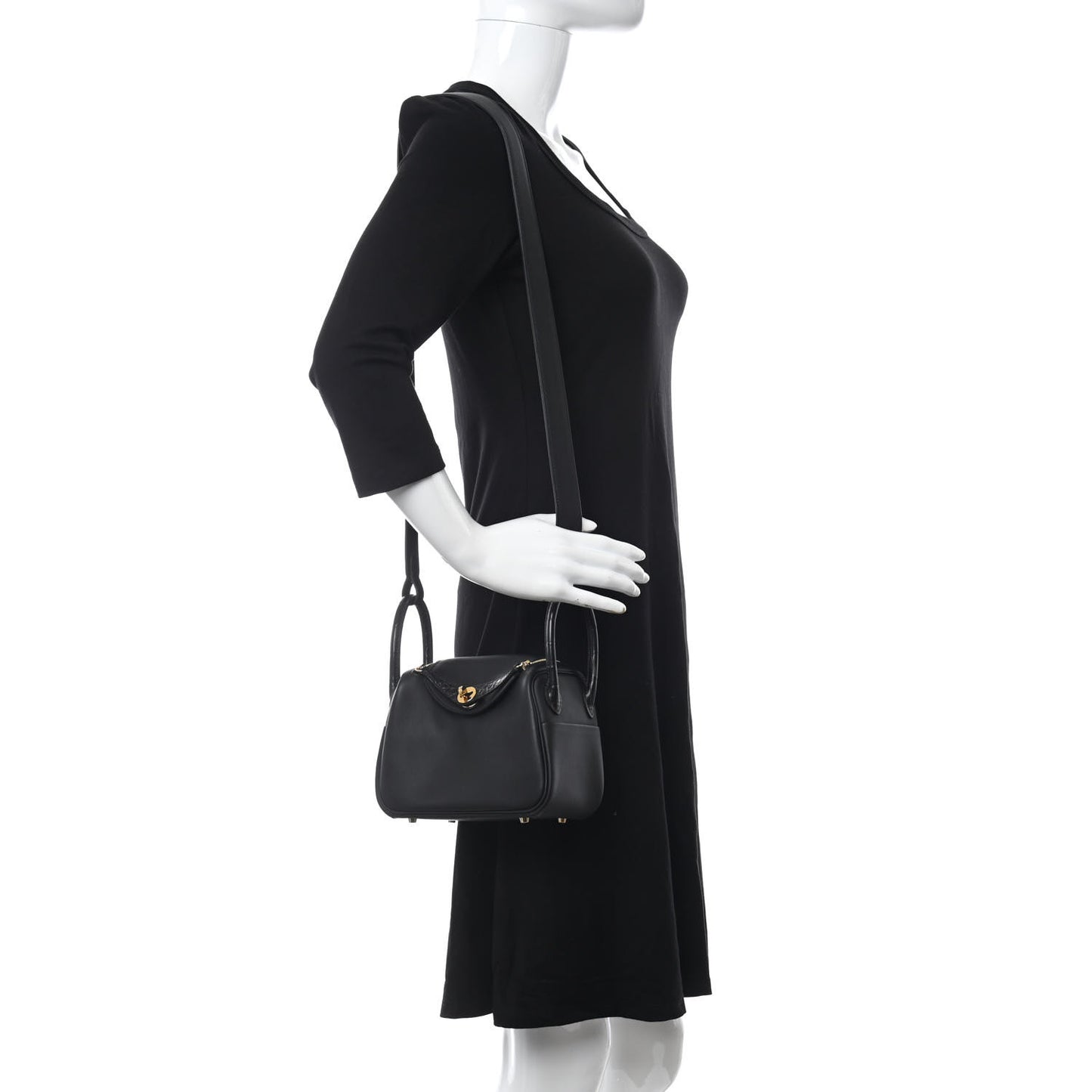 Swift Matte Alligator Mini Touch Lindy 20 Black