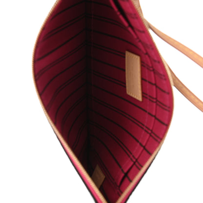 Louis Vuitton Monogram Neverfull MM GM Pochette Pivoine 4 of 4