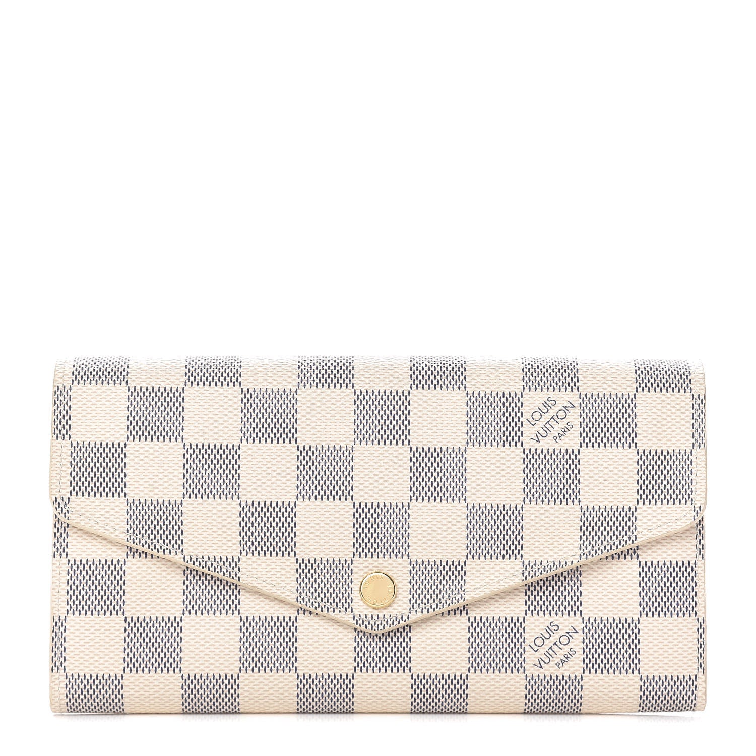 Louis Vuitton Damier Azur Sarah Wallet NM 1 of 8