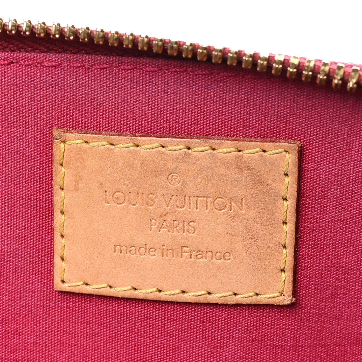 Louis Vuitton Vernis Alma BB Rose Indien 6 of 11