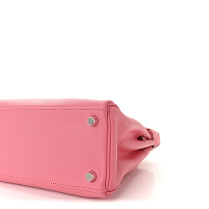 Hermes Swift Kelly Retourne 25 Rose Azalee 9 of 9