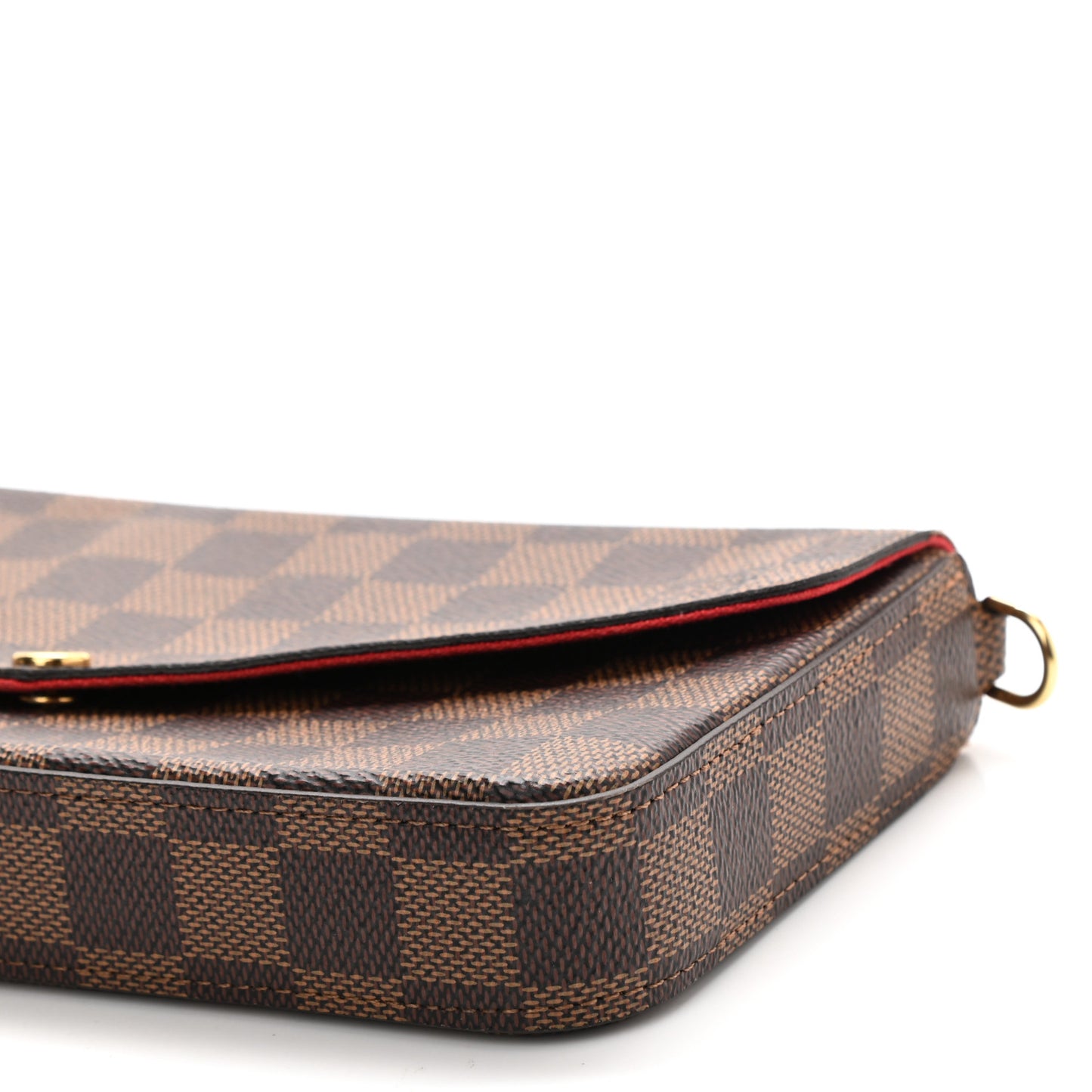 Damier Ebene Pochette Felicie Chain Wallet