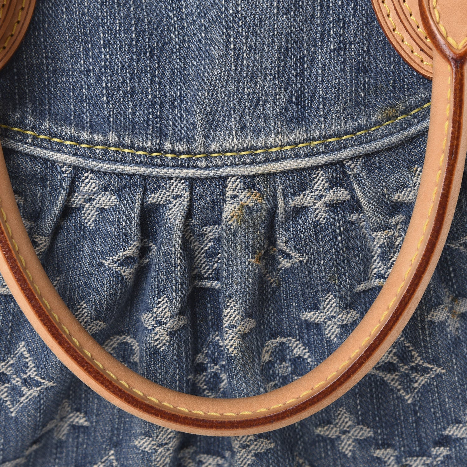 Louis Vuitton Denim Neo Cabby GM Blue 11 of 14
