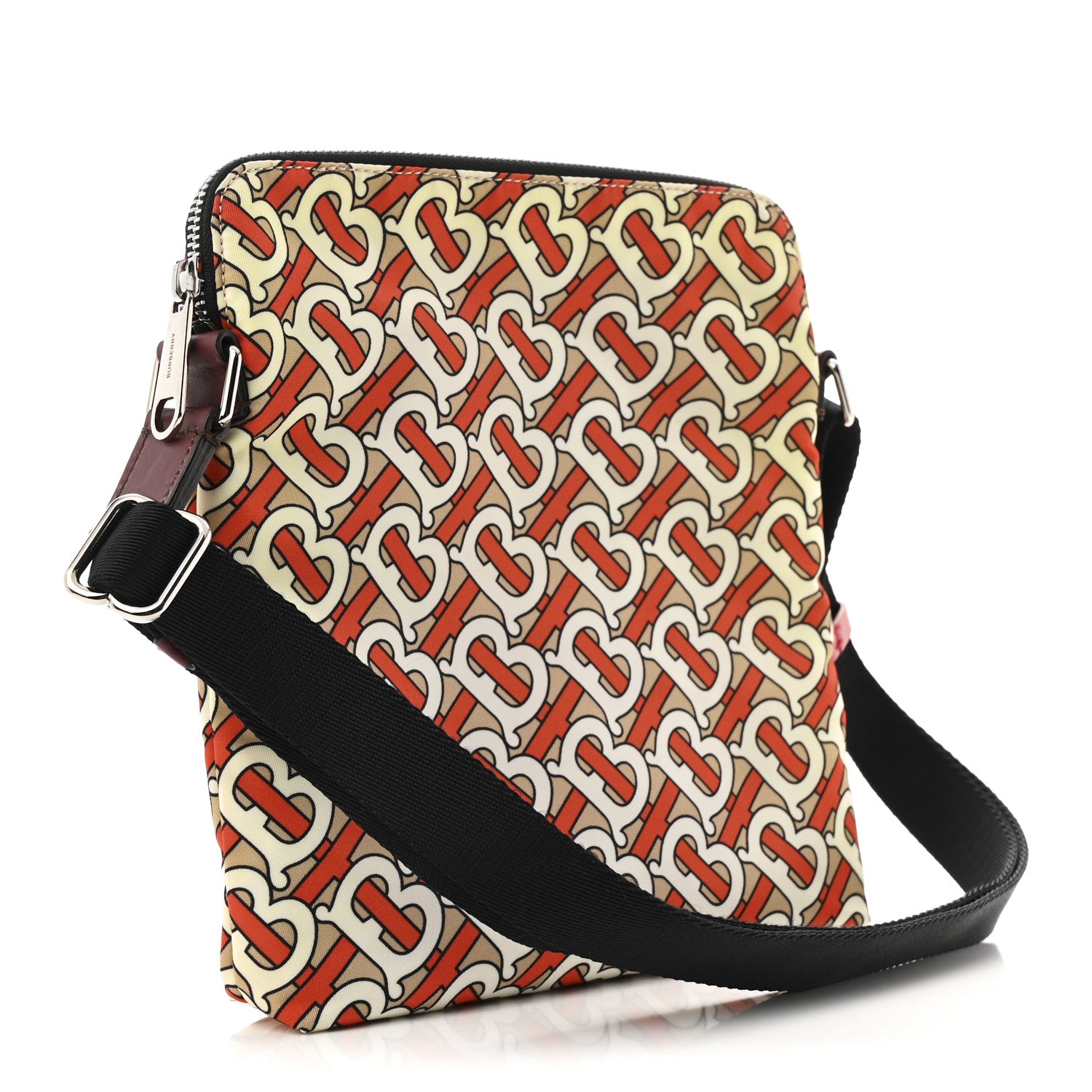 Burberry Nylon Monogram Crossbody Vermillion 2 of 9