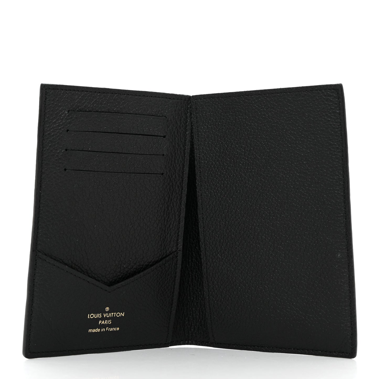 Empreinte Monogram Passport Cover Black