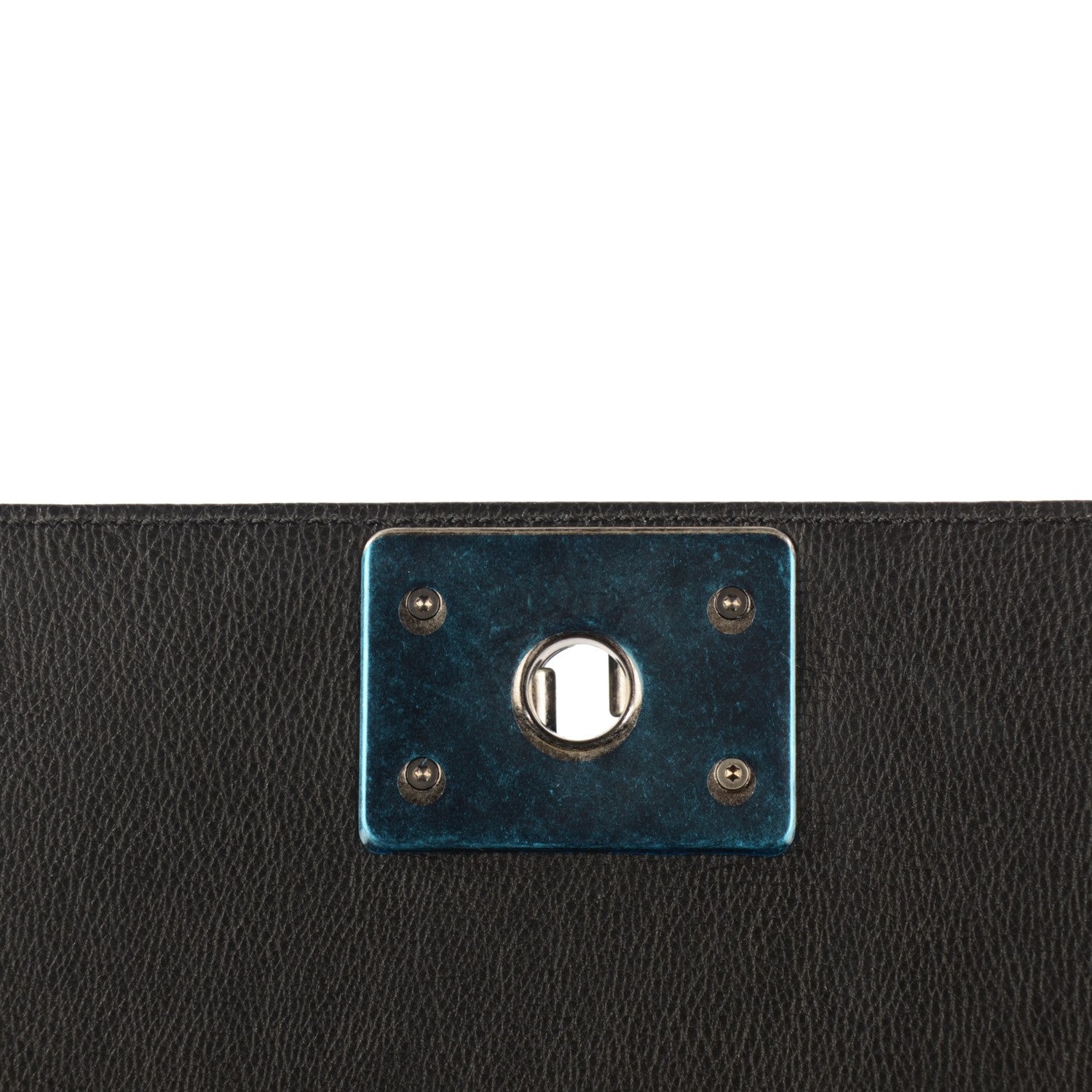 Chanel Calfskin Double Stitch Medium Boy Flap Black 5 of 9