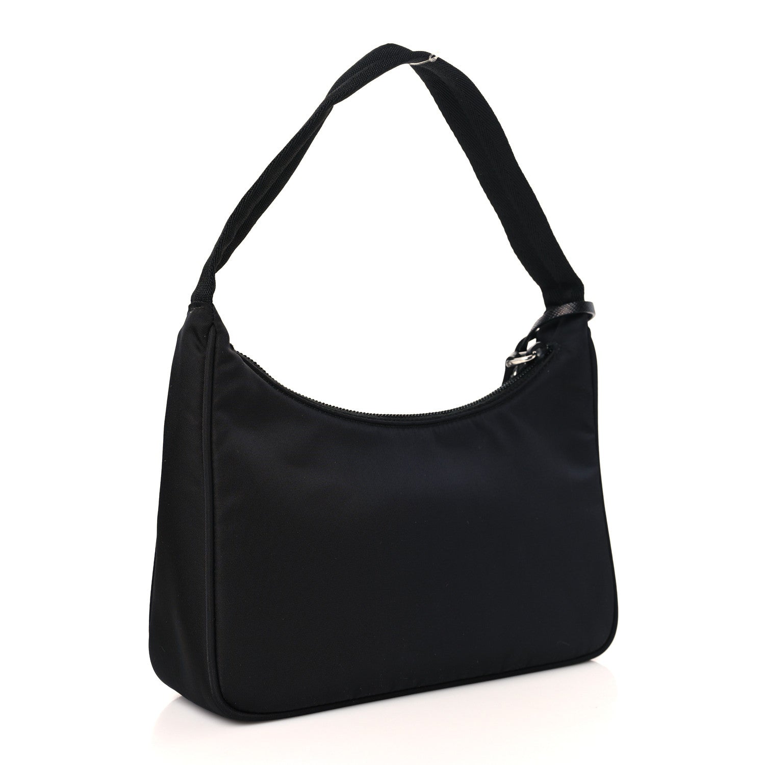 Prada Tessuto Nylon Mini Re-Edition 2000 Bag Black 3 of 9
