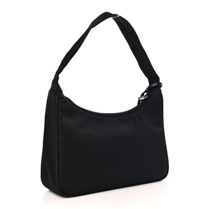 Prada Tessuto Nylon Mini Re-Edition 2000 Bag Black 3 of 9