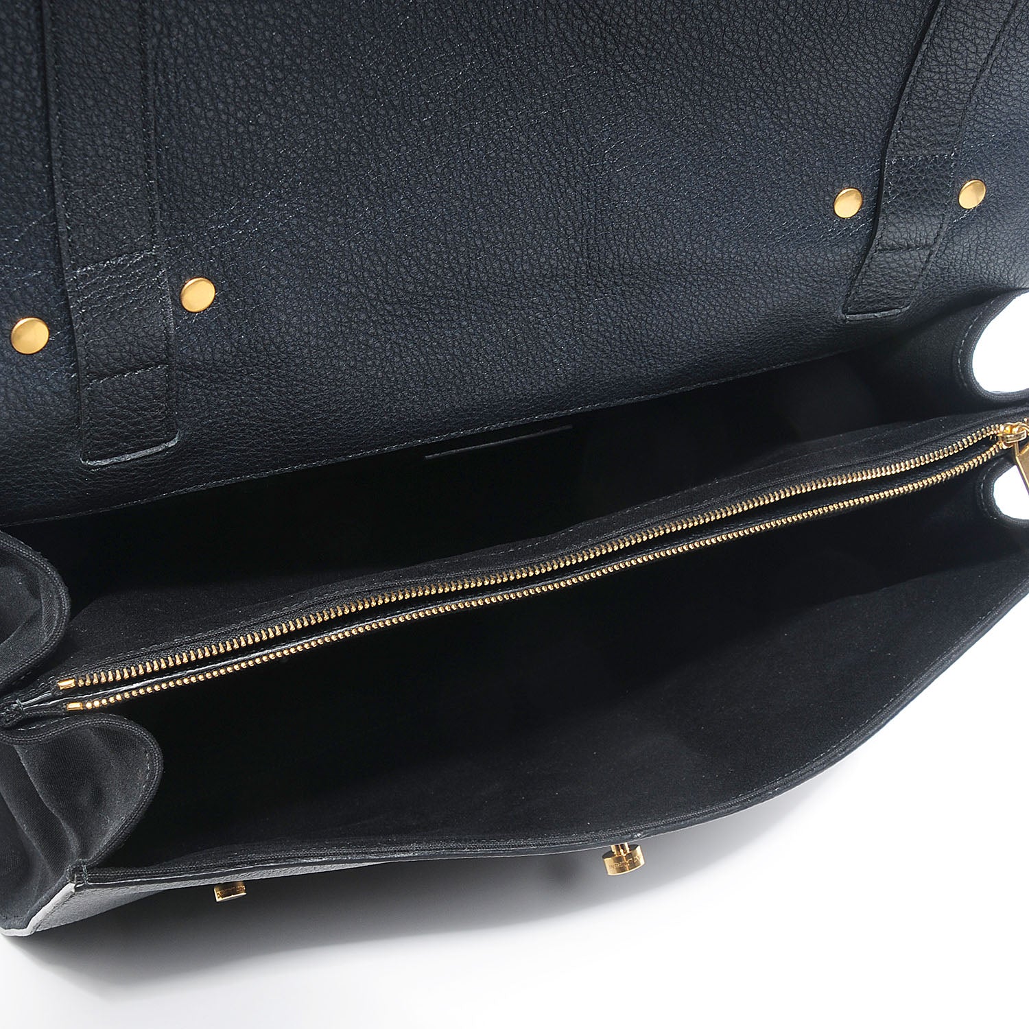 Saint Laurent Calfskin Large Muse Two Black 5 of 12