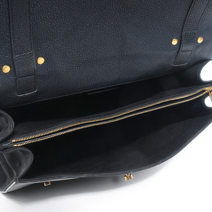 Saint Laurent Calfskin Large Muse Two Black 5 of 12