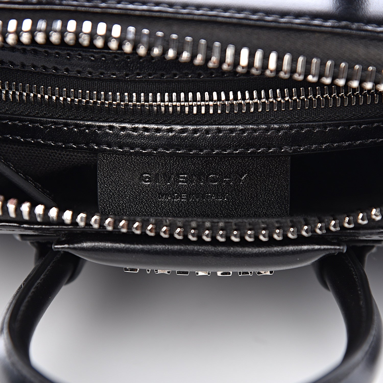 Givenchy Shiny Lord Calfskin Mini Antigona Black 5 of 9