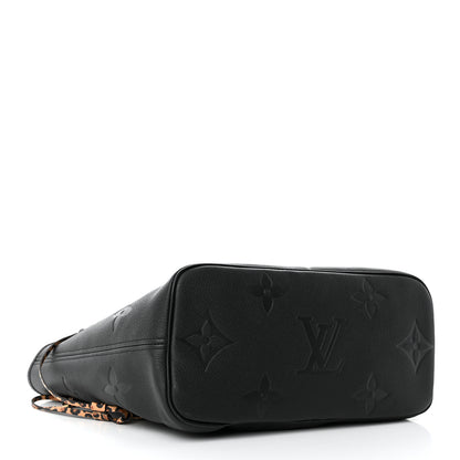 Louis Vuitton Empreinte Monogram Giant Wild At Heart Neverfull MM Black 5 of 11