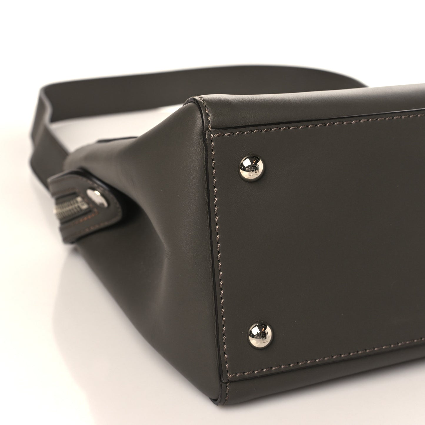 Vitello Baltico Dolce DotCom Satchel Carbone Menta