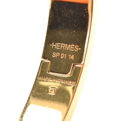 Hermes Enamel Narrow Clic Clac H Bracelet PM Iris 4 of 4