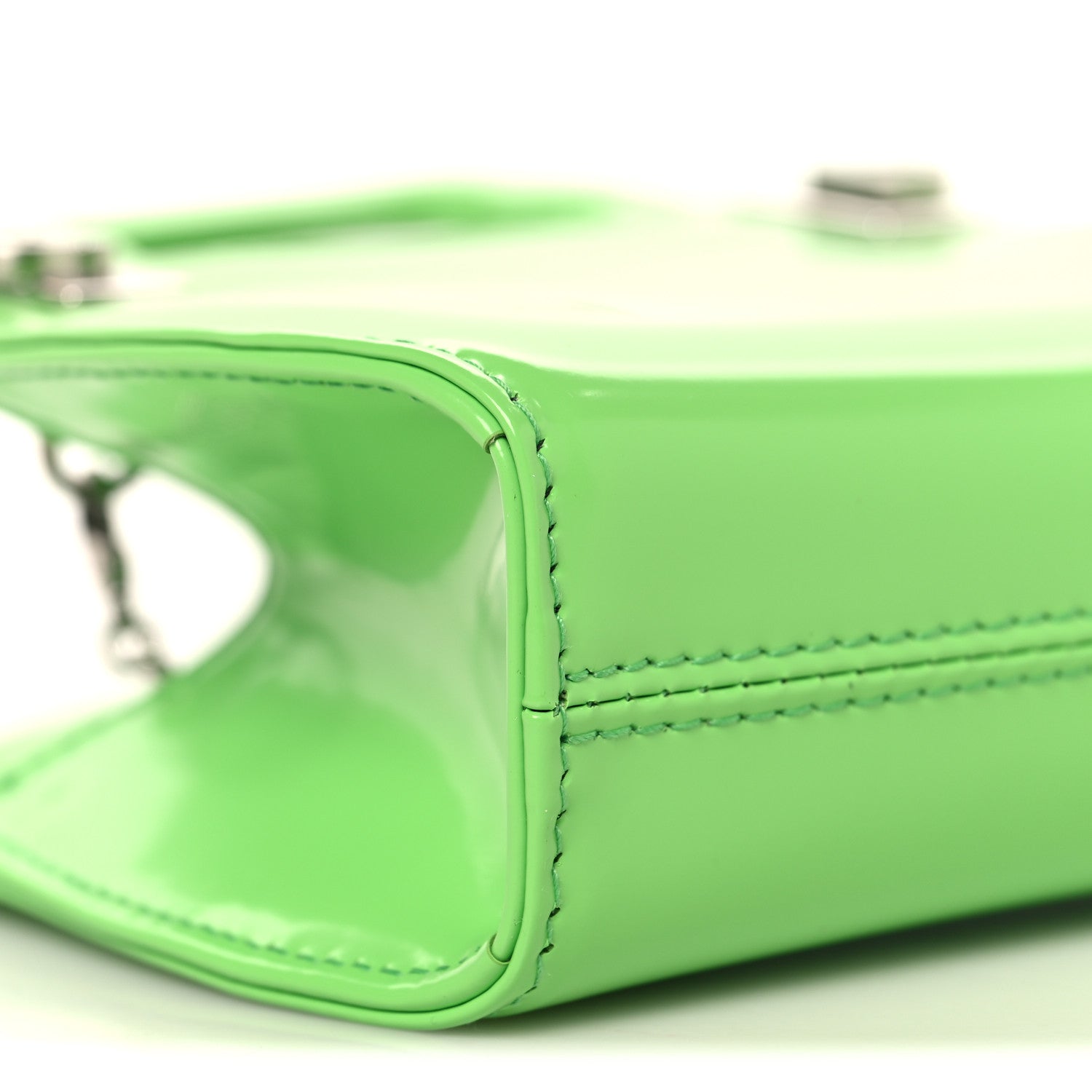 Salvatore Ferragamo Brushed Calfskin Micro Wanda Top Handle Bag Green 8 of 11