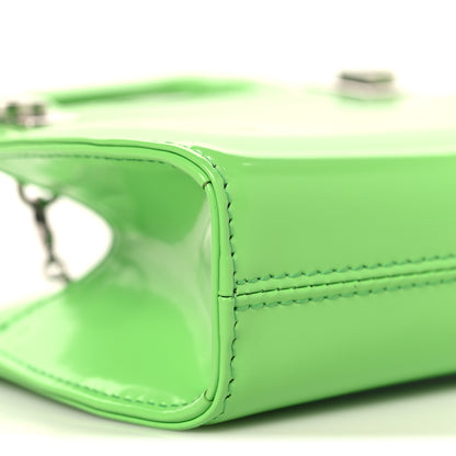 Salvatore Ferragamo Brushed Calfskin Micro Wanda Top Handle Bag Green 8 of 11