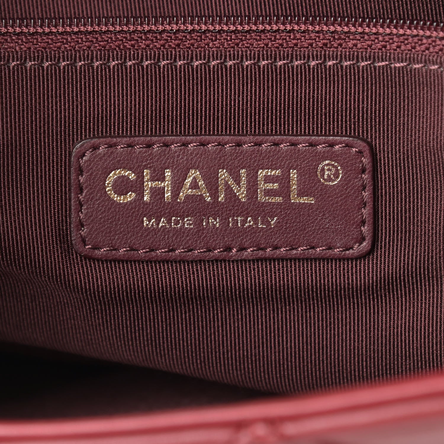 Chanel Calfskin Diamond Debossed Large Cosmos Flap Red 6 of 15
