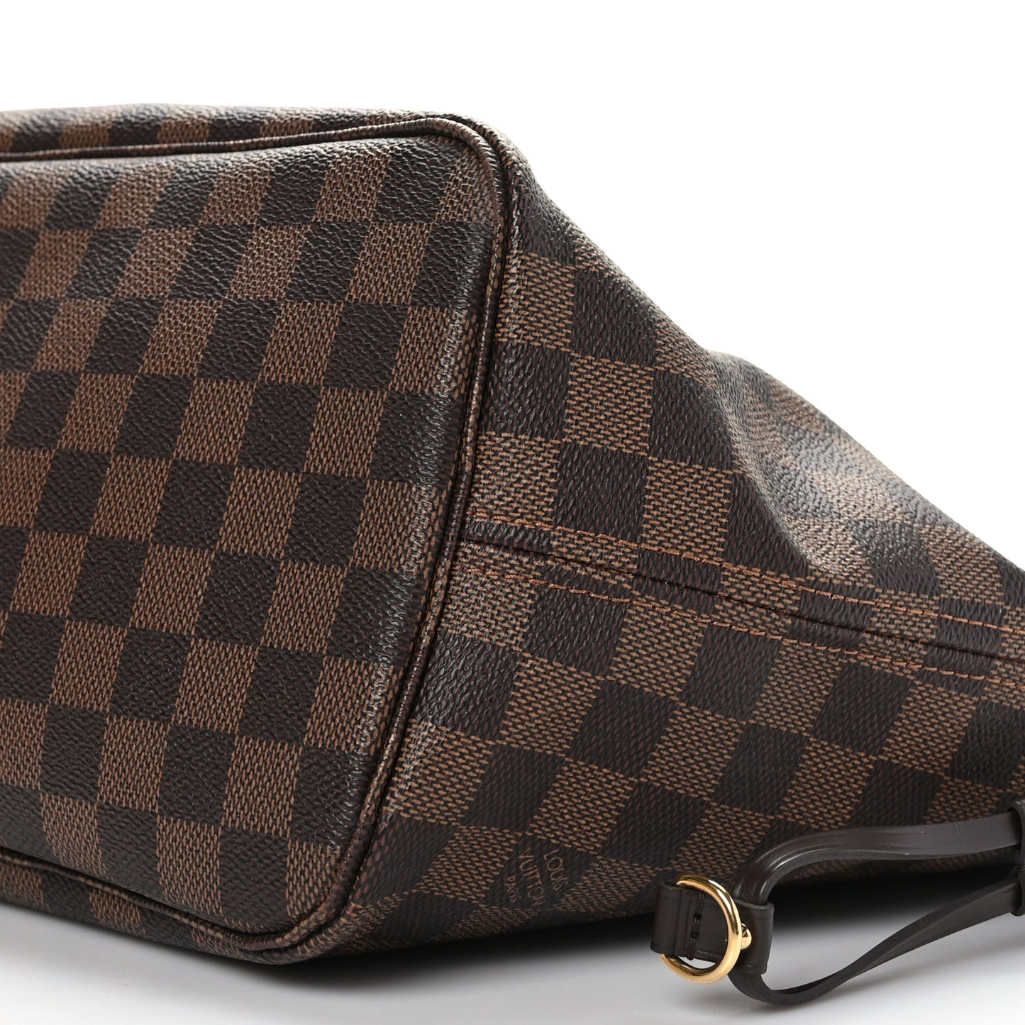 Damier Ebene Neo Neverfull MM Rose Ballerine