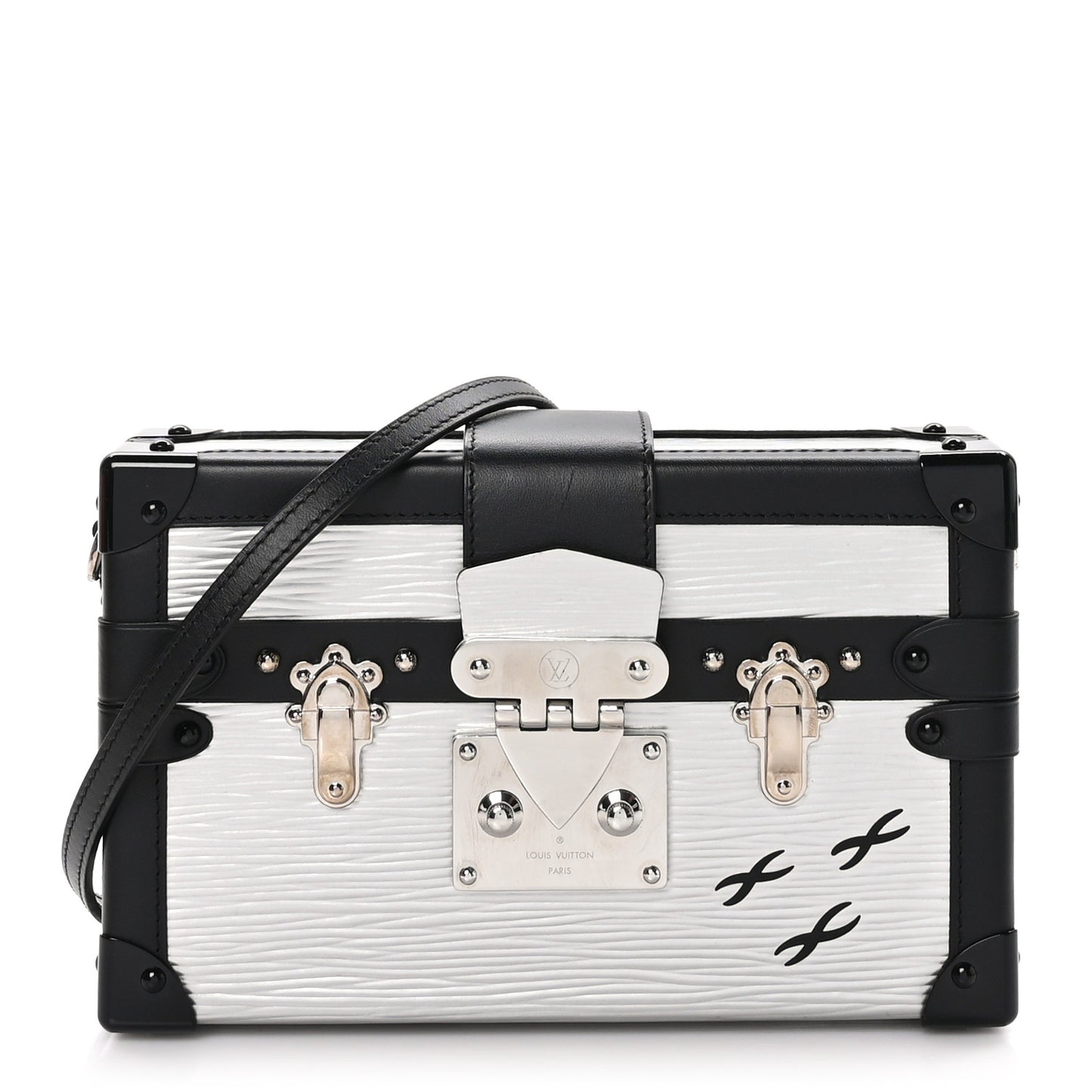 Epi Petite Malle Silver