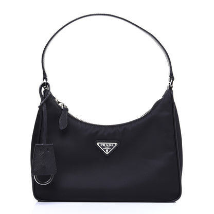 Prada Tessuto Nylon Mini Re-Edition 2000 Bag Black 1 of 15