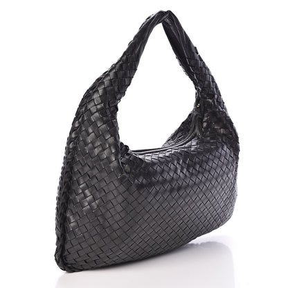 Bottega Veneta Nappa Intrecciato Medium Veneta Hobo Black 3 of 12