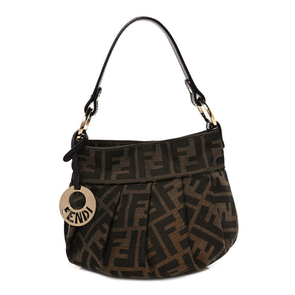 Fendi Zucca Mini Chef Hobo Tobacco 1 of 11