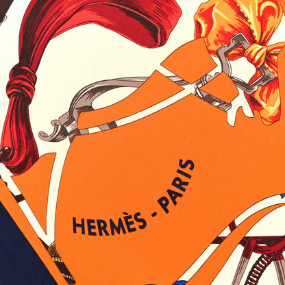 Hermes Silk Tout En Carre Triangle Scarf 3 of 4