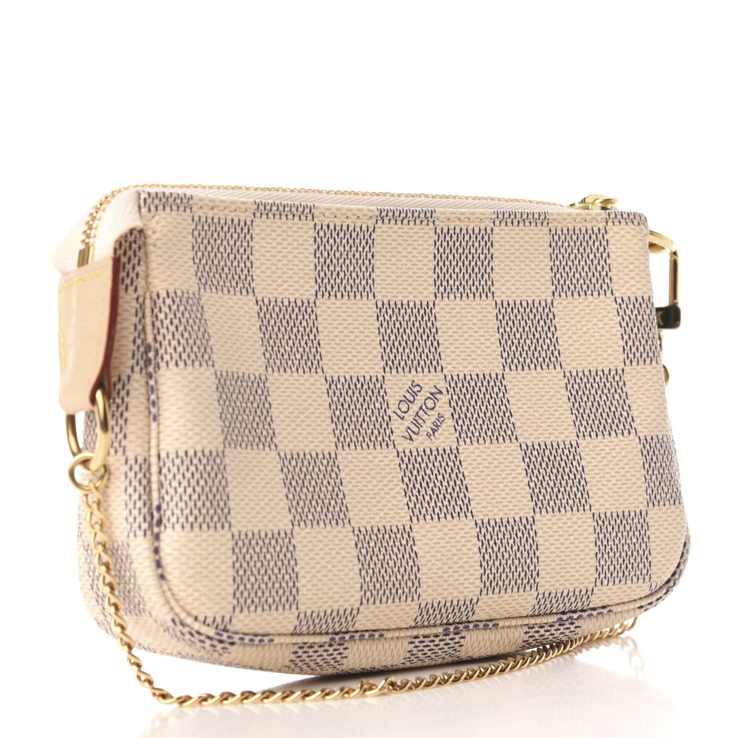 Louis Vuitton Damier Azur Mini Pochette Accessories 3 of 6