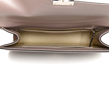 Valentino Garavani Vitello Medium Glam Lock Rockstud Flap Poudre 5 of 9