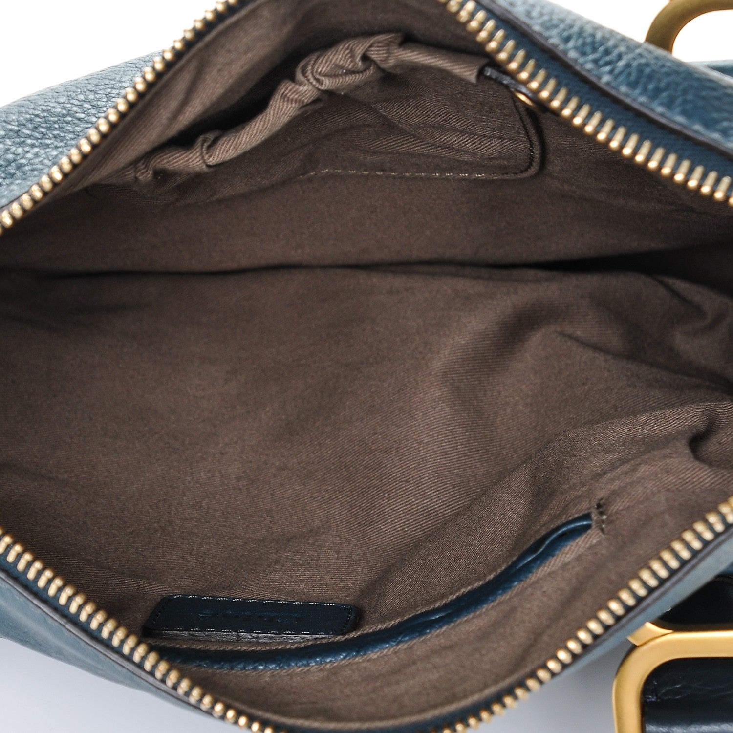 Chloe Calfskin Medium Marcie Satchel Teal 5 of 7