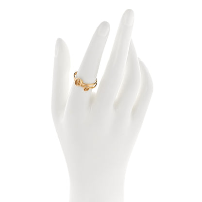 Gucci 18K Yellow Gold Double Connected Ring Set 56 7.5 2 of 6