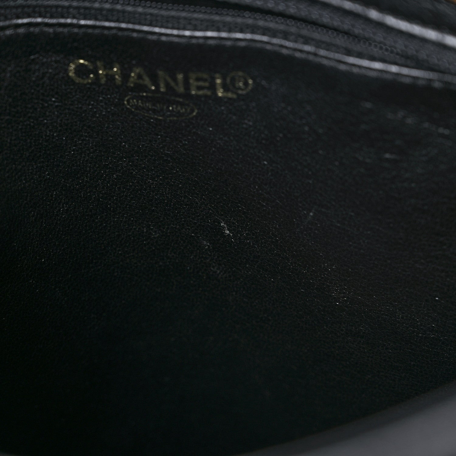 Chanel Caviar Quilted Medallion Tote Black 14 of 17