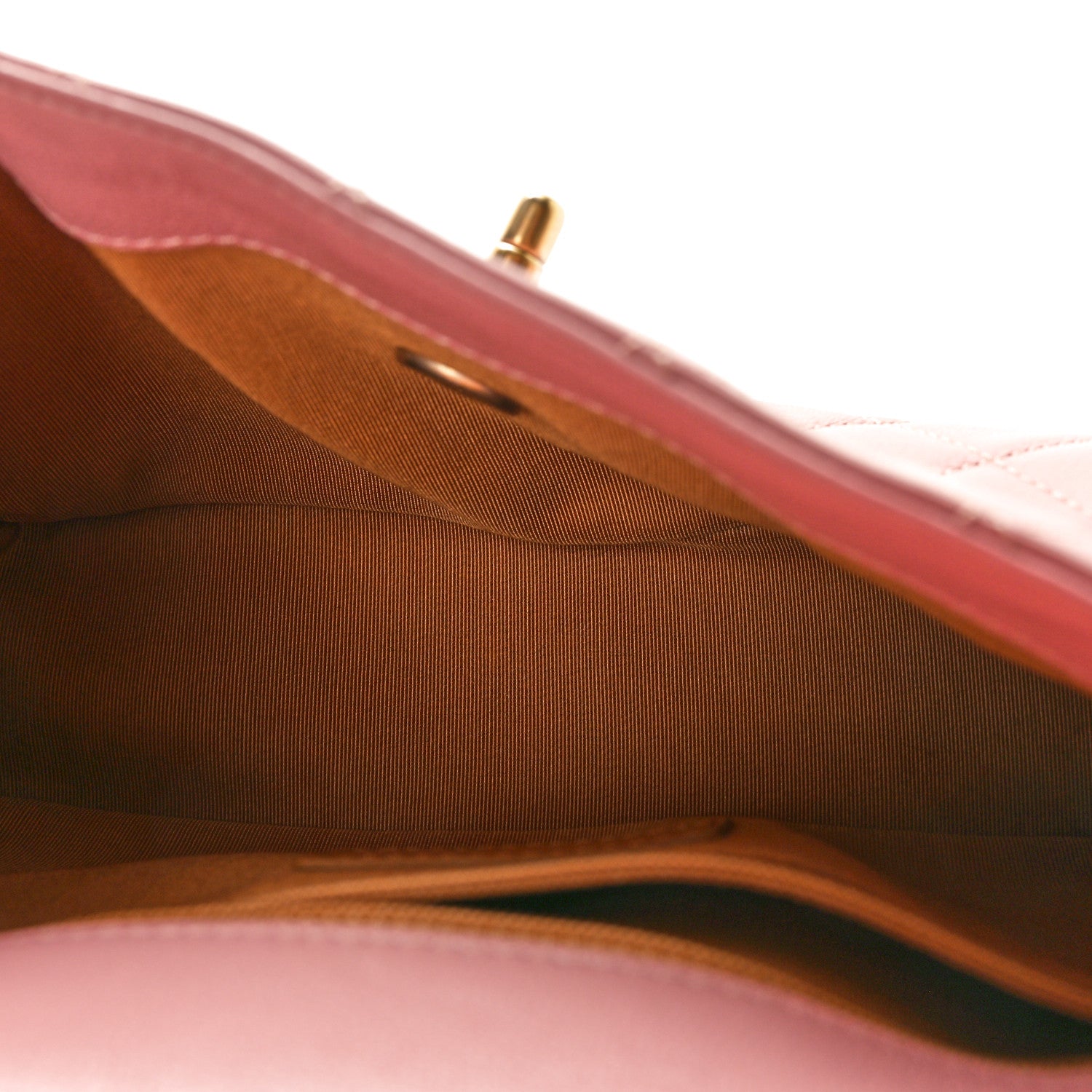 Chanel Lambskin Quilted Curved Flap Pink 5 of 11