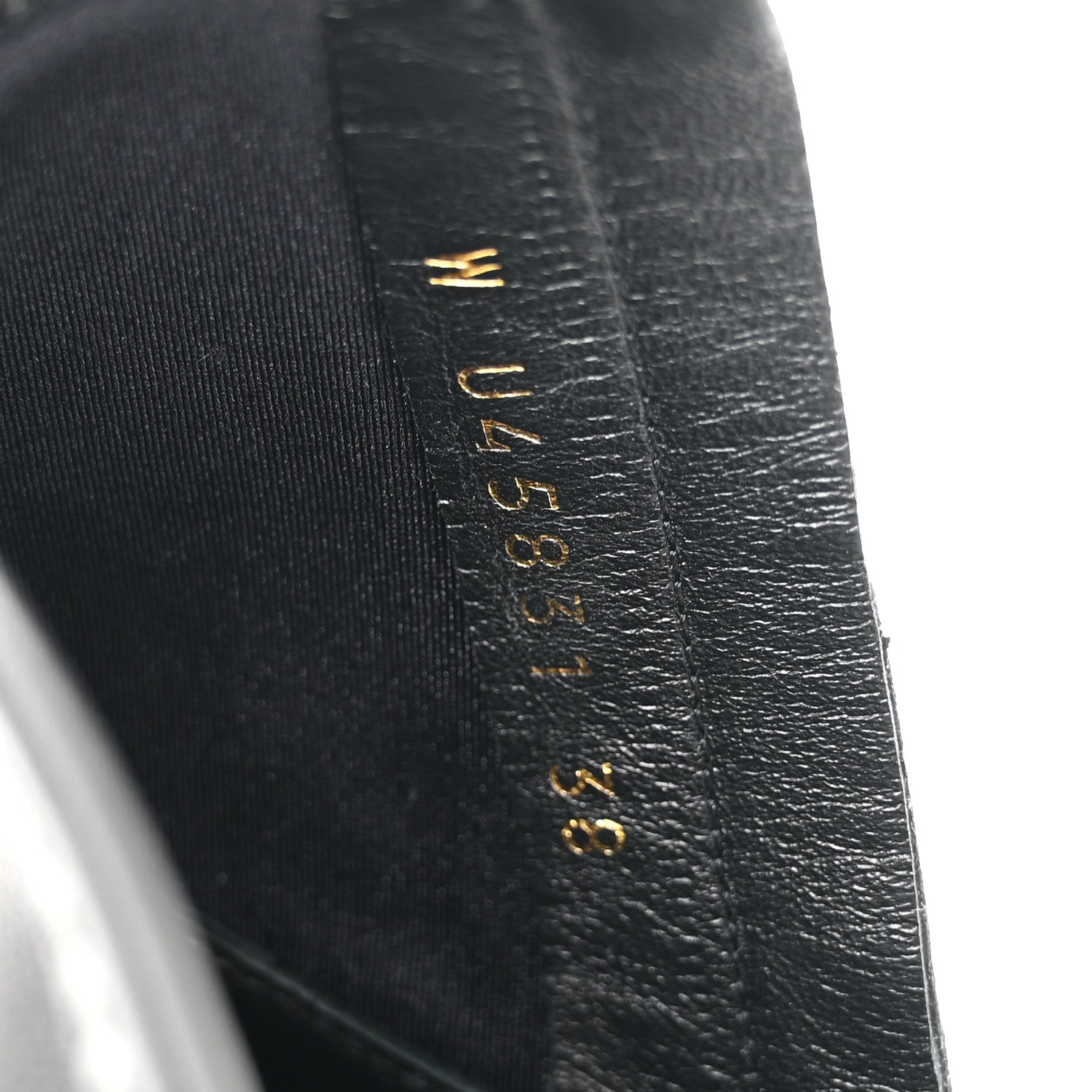 Chanel Stretch Lambskin Cap Toe CC Uniform Short Boots 38 Black 9 of 9