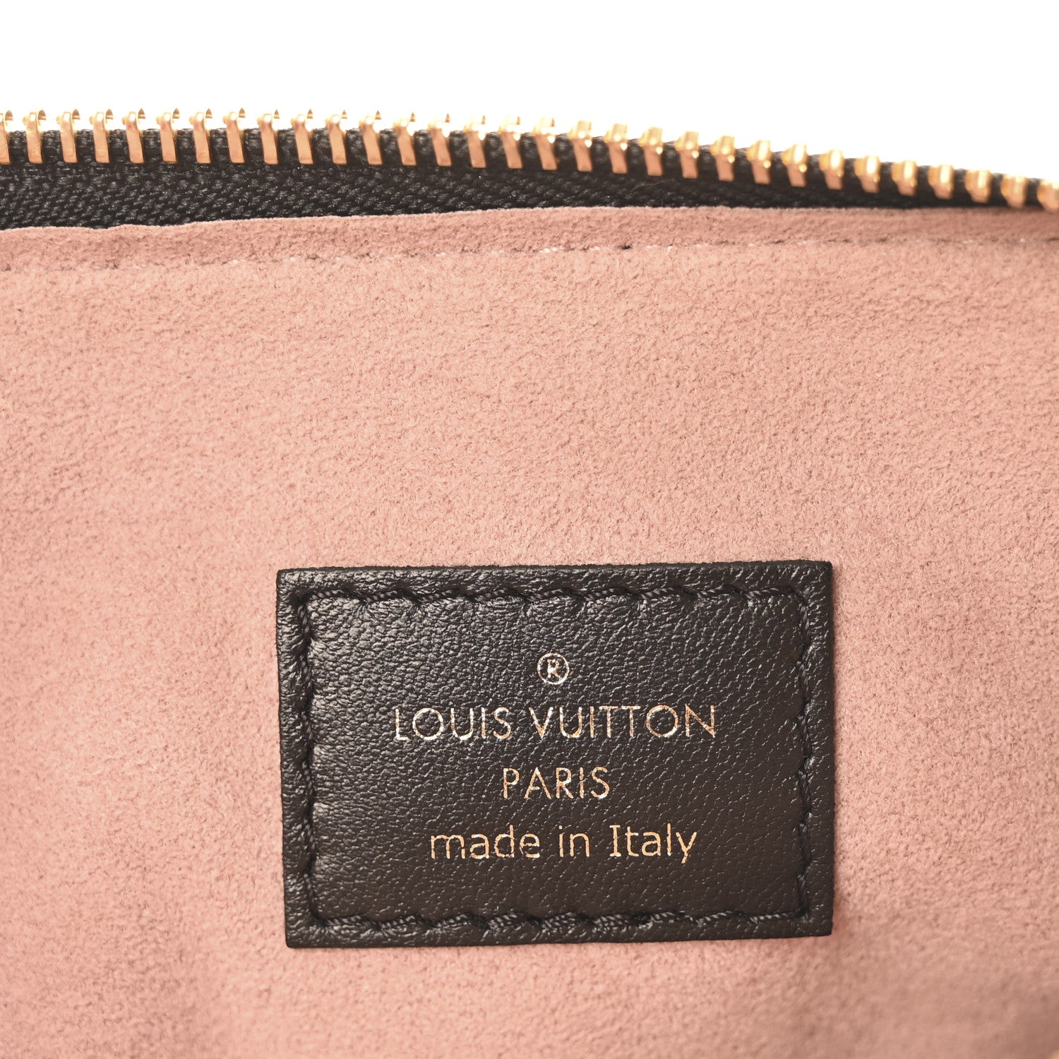 Louis Vuitton Lambskin Embossed Monogram Coussin PM Black 6 of 10