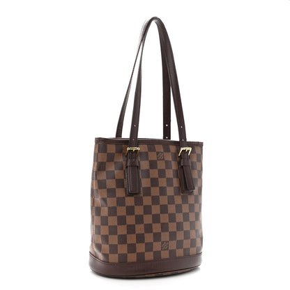 Louis Vuitton Damier Ebene Marais Bucket 23 3 of 10