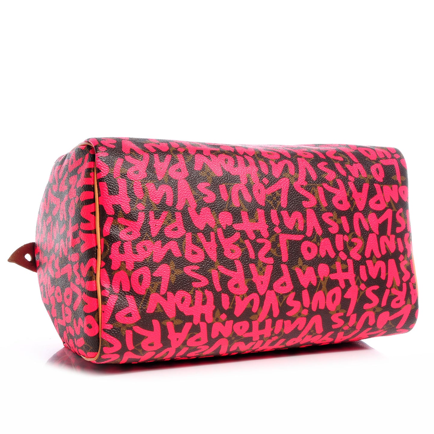Monogram Graffiti Speedy 30 Fuchsia