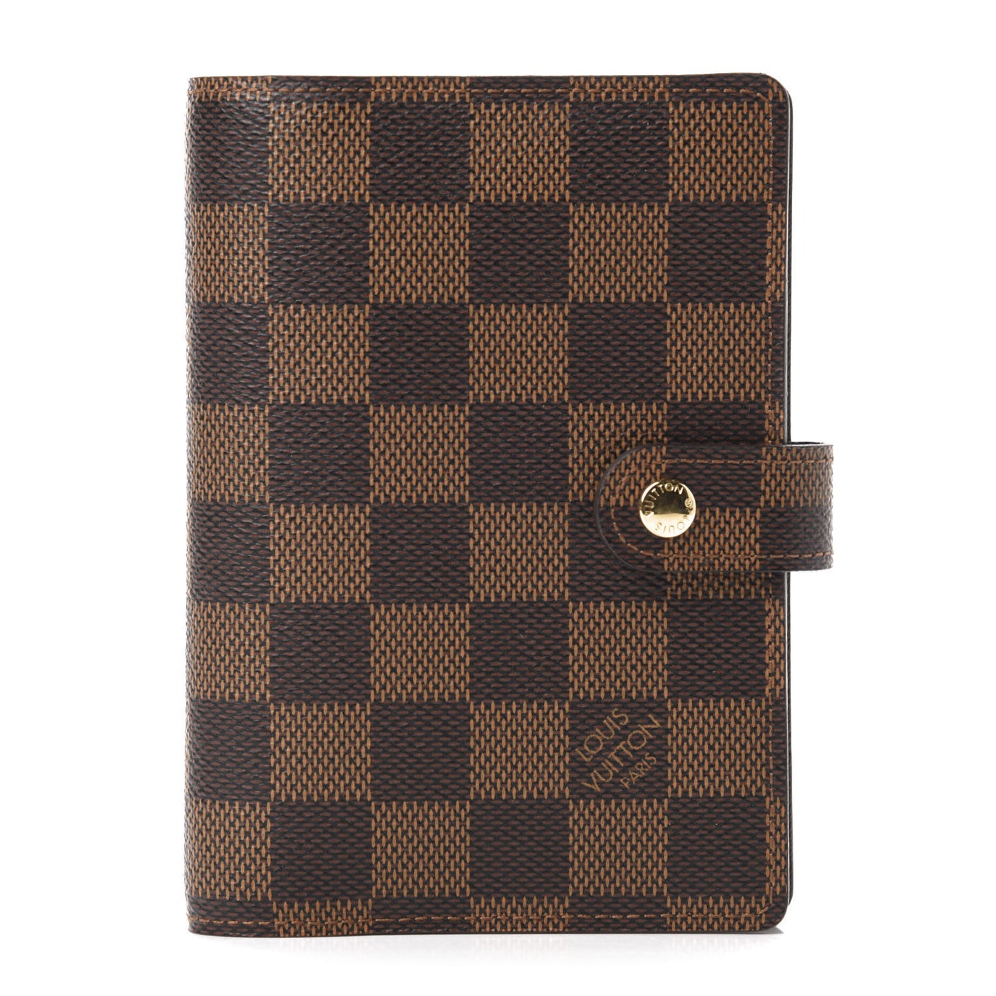 Damier Ebene Small Ring Agenda Cover