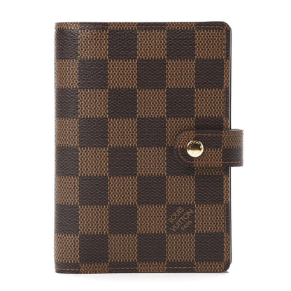 Louis Vuitton Damier Ebene Small Ring Agenda Cover 1 of 7
