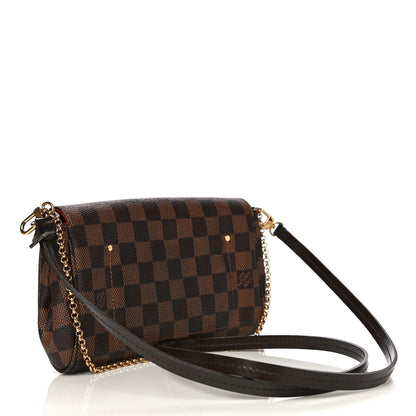 Louis Vuitton Damier Ebene Favorite PM 3 of 13