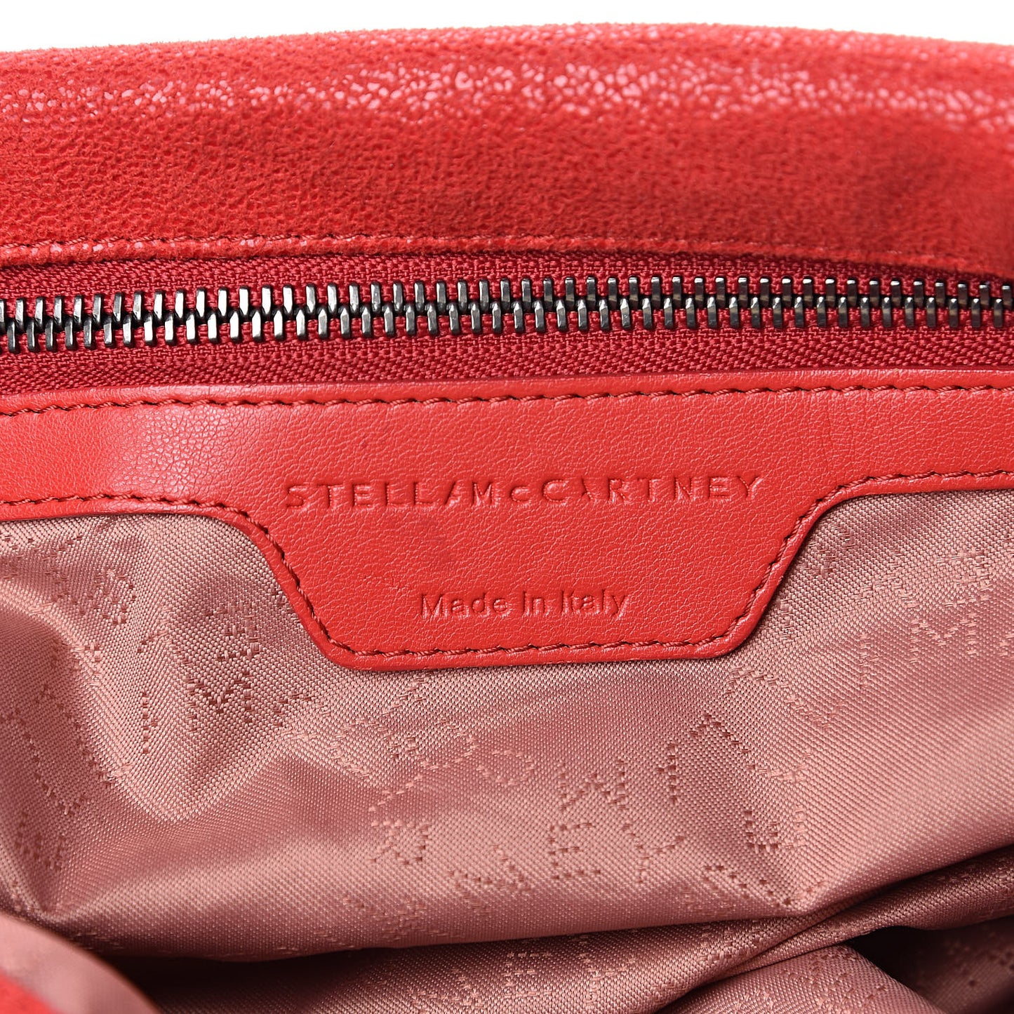 Shaggy Deer Falabella Fold Over Tote Flame