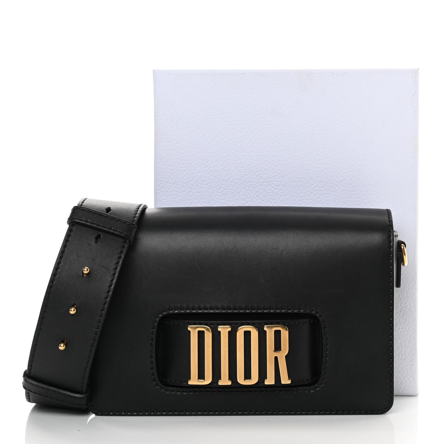 Christian Dior Calfskin Dio(r)evolution Flap Bag Black 20 of 20