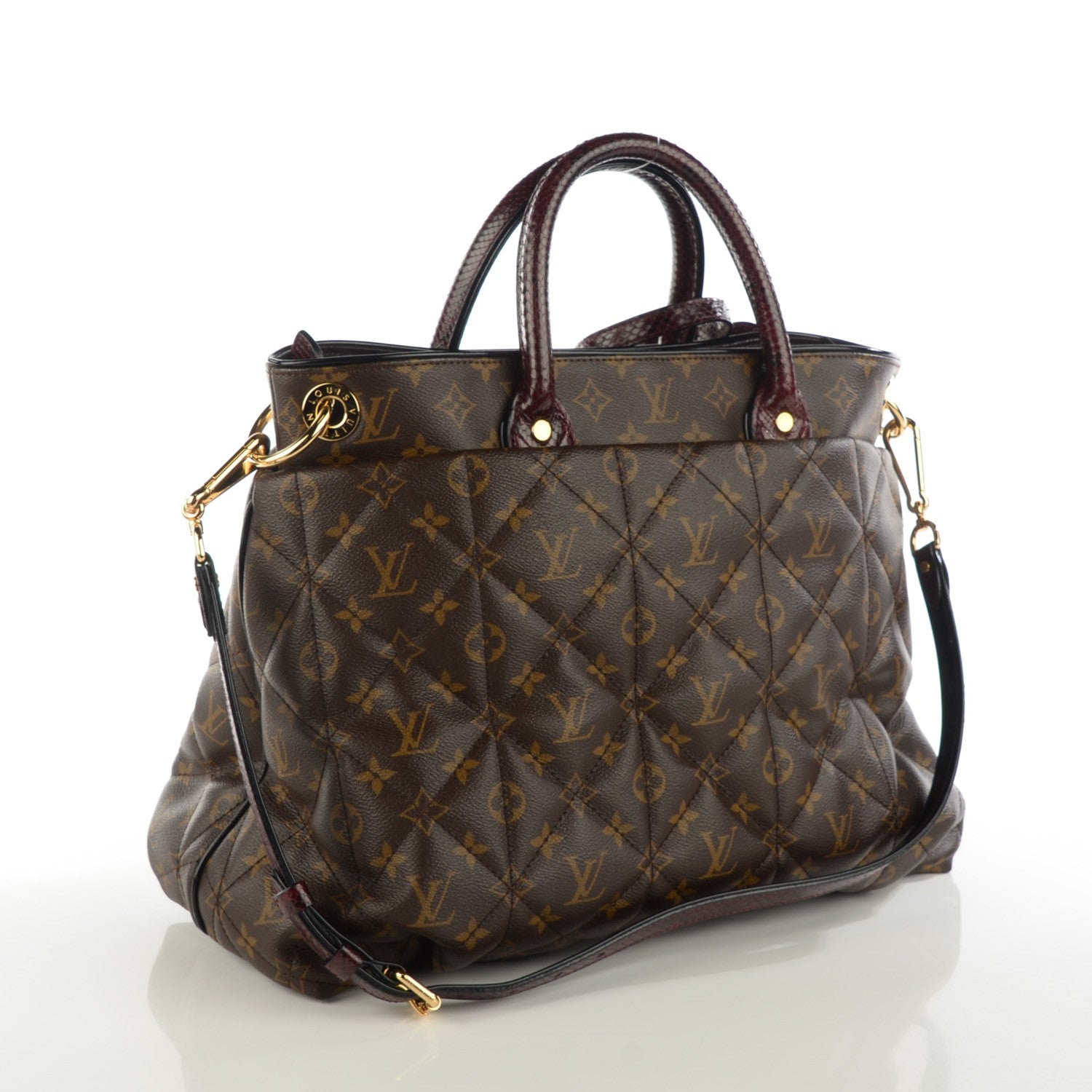 Louis Vuitton Monogram Python Etoile Exotique GM Bordeaux 3 of 7
