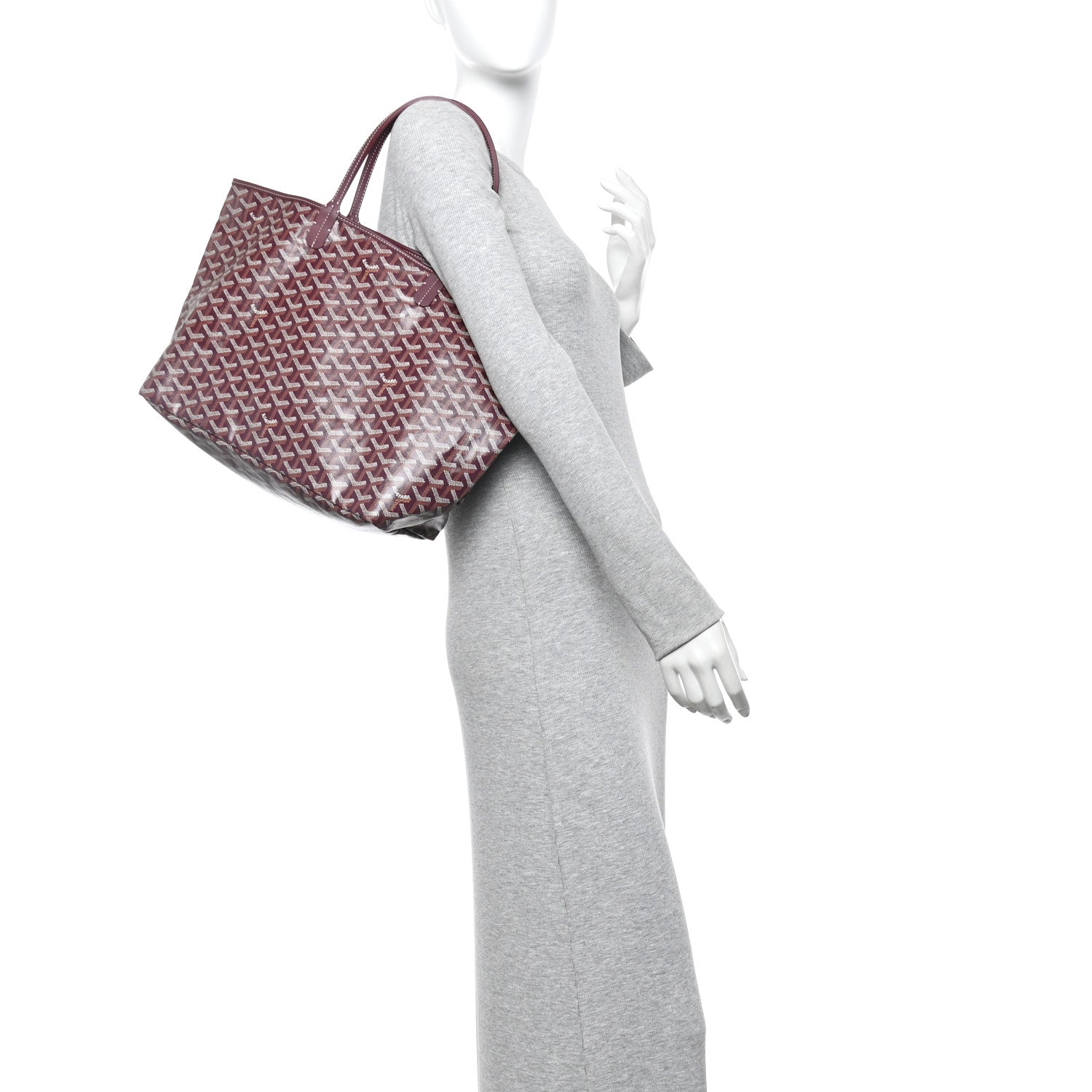 Goyard Goyardine Saint Louis PM Bordeaux 2 of 9