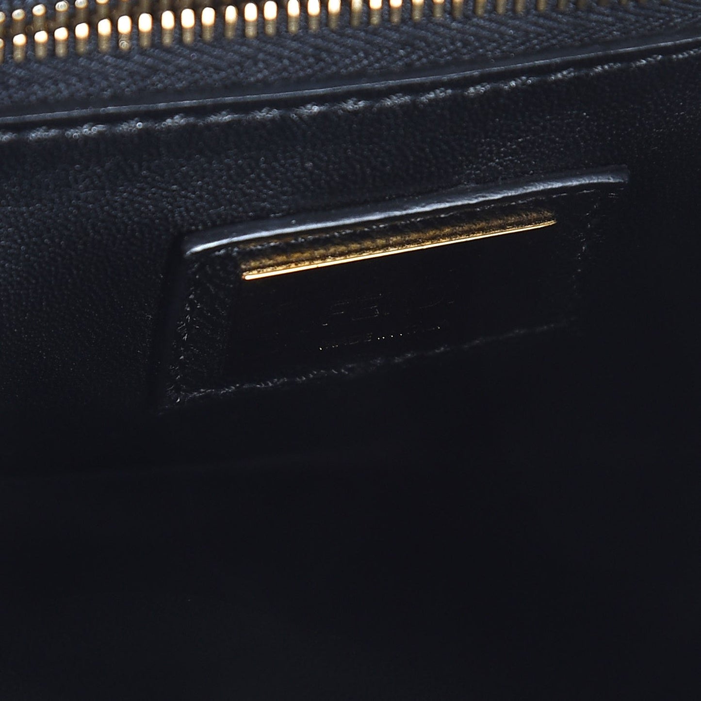 Nappa Mini Peekaboo Iconic Satchel Black