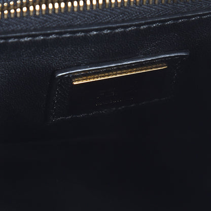 Fendi Nappa Mini Peekaboo Iconic Satchel Black 7 of 8